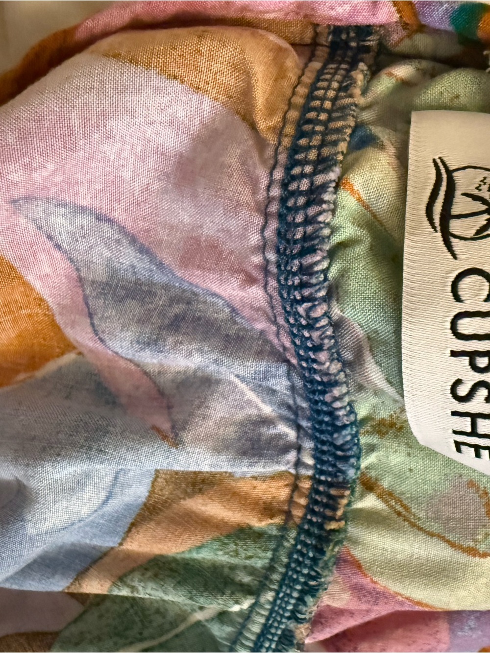 Cupshe Dreamy Blossom Abstract Maxi Dress - Picture 3 of 5